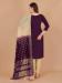 Picture of Bewitching Cotton Brown Straight Cut Salwar Kameez