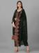 Picture of Georgette Dark Slate Grey Straight Cut Salwar Kameez