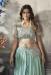 Picture of Classy Silk Dark Sea Green Readymade Lehenga Choli