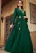 Picture of Enticing Georgette Dark Green Readymade Gown