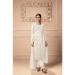 Picture of Good Looking Net White Straight Cut Salwar Kameez