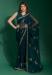 Picture of Grand Georgette Dark Green Saree