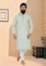 Picture of Appealing Silk Dark Sea Green Kurtas