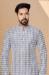 Picture of Appealing Silk Light Slate Grey Kurtas