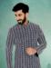 Picture of Elegant Silk Slate Grey Kurtas