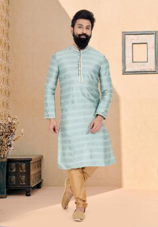 Picture of Sightly Silk Gainsboro Kurtas