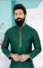 Picture of Beautiful Silk Forest Green Kurtas