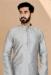 Picture of Shapely Silk Dark Grey Kurtas