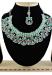 Picture of Beautiful Medium Aqua Marine Necklace Set