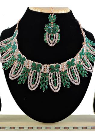 Picture of Marvelous Sea Green Necklace Set