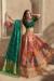 Picture of Magnificent Georgette Dark Sea Green Saree