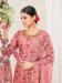 Picture of Marvelous Net Pink Straight Cut Salwar Kameez