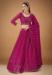 Picture of Marvelous Georgette & Silk Deep Pink Lehenga Choli