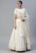 Picture of Graceful Georgette Off White Lehenga Choli