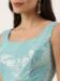 Picture of Superb Silk Dark Sea Green Designer Blouse