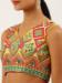 Picture of Marvelous Silk Khaki Designer Blouse