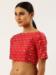 Picture of Admirable Silk Indian Red Designer Blouse