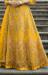 Picture of Grand Net Yellow Anarkali Salwar Kameez