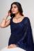 Picture of Radiant Georgette Midnight Blue Saree