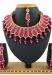 Picture of Enticing Deep Pink Necklace Set