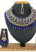 Picture of Pretty Midnight Blue Necklace Set