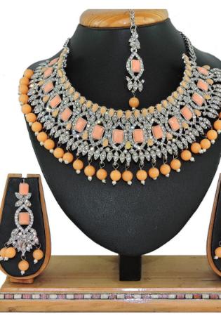 Picture of Grand Sandy Brown Necklace Set