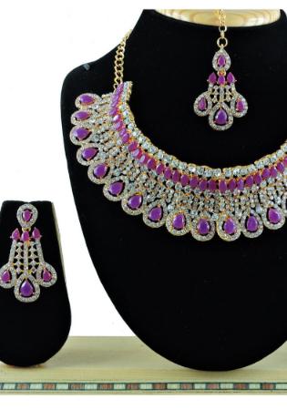 Picture of Magnificent Purple Necklace Set