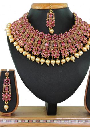 Picture of Radiant Dark Khaki Necklace Set