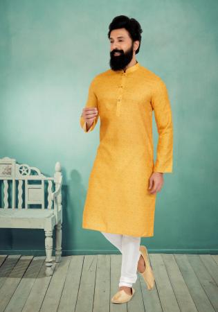 Picture of Delightful Cotton Sandy Brown Kurtas