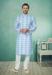 Picture of Exquisite Cotton Powder Blue Kurtas