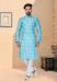 Picture of Alluring Silk Light Blue Kurtas