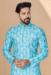 Picture of Alluring Silk Light Blue Kurtas