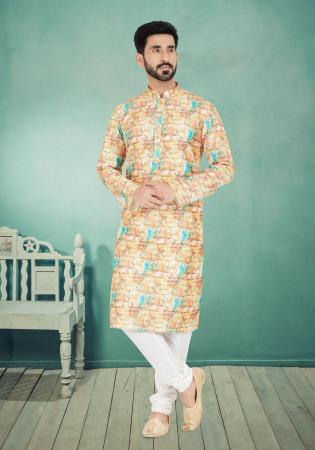 Picture of Superb Silk Tan Kurtas