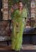 Picture of Ravishing Organza Dark Khaki Saree