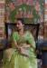 Picture of Ravishing Organza Dark Khaki Saree