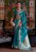 Picture of Good Looking Organza Teal Saree