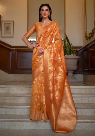 Picture of Pleasing Organza Peru Saree