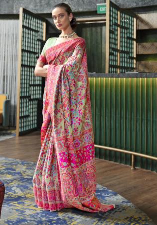 Picture of Grand Silk Dim Gray Saree