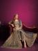 Picture of Shapely Net Grey Anarkali Salwar Kameez