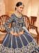 Picture of Taking Silk Indigo Anarkali Salwar Kameez