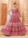 Picture of Ideal Silk Deep Pink Anarkali Salwar Kameez