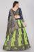 Picture of Exquisite Silk Yellow Green Lehenga Choli