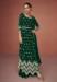 Picture of Gorgeous Georgette Dark Green Anarkali Salwar Kameez