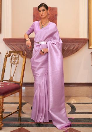 Picture of Marvelous Silk Plum Saree