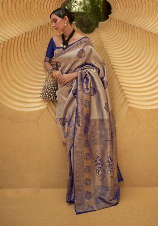 Picture of Admirable Silk Rosy Brown Saree