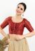 Picture of Ravishing Georgette Indian Red Designer Blouse