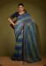 Picture of Magnificent Chiffon Midnight Blue Saree