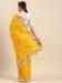 Picture of Well Formed Silk Golden Rod Saree