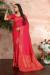 Picture of Well Formed Silk Crimson Saree