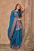 Picture of Pretty Silk Teal Saree